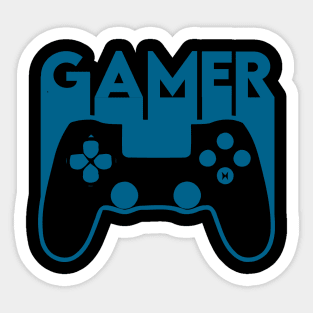 Gamer Gaming Gamepad Sticker